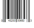 Barcode Image for UPC code 043200006533