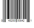 Barcode Image for UPC code 043200008421