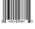 Barcode Image for UPC code 043202588815