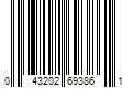 Barcode Image for UPC code 043202693861