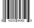 Barcode Image for UPC code 043202843525