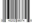 Barcode Image for UPC code 043202863745