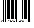 Barcode Image for UPC code 043202865503