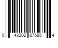 Barcode Image for UPC code 043202875854