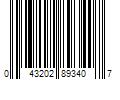 Barcode Image for UPC code 043202893407