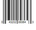 Barcode Image for UPC code 043202893643