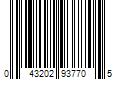 Barcode Image for UPC code 043202937705