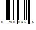 Barcode Image for UPC code 043202938665