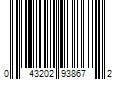 Barcode Image for UPC code 043202938672