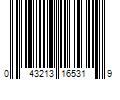 Barcode Image for UPC code 043213165319