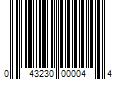 Barcode Image for UPC code 043230000044