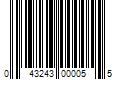 Barcode Image for UPC code 043243000055