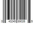 Barcode Image for UPC code 043245890265