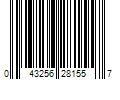 Barcode Image for UPC code 043256281557