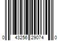 Barcode Image for UPC code 043256290740