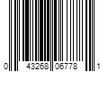 Barcode Image for UPC code 043268067781