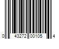 Barcode Image for UPC code 043272001054