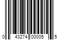 Barcode Image for UPC code 043274000055