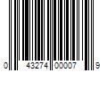 Barcode Image for UPC code 043274000079