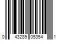 Barcode Image for UPC code 043289053541