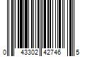 Barcode Image for UPC code 043302427465