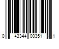 Barcode Image for UPC code 043344003511