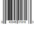 Barcode Image for UPC code 043345018163