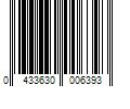 Barcode Image for UPC code 0433630006393