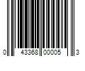 Barcode Image for UPC code 043368000053