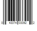 Barcode Image for UPC code 043374033922