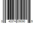 Barcode Image for UPC code 043374050905