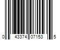 Barcode Image for UPC code 043374071535