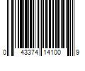 Barcode Image for UPC code 043374141009