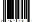 Barcode Image for UPC code 043374141511