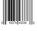 Barcode Image for UPC code 043374433388