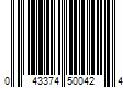 Barcode Image for UPC code 043374500424