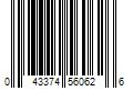 Barcode Image for UPC code 043374560626