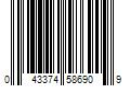 Barcode Image for UPC code 043374586909