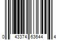 Barcode Image for UPC code 043374636444