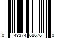 Barcode Image for UPC code 043374686760