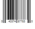 Barcode Image for UPC code 043374877830