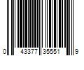 Barcode Image for UPC code 043377355519