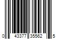 Barcode Image for UPC code 043377355625