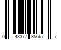 Barcode Image for UPC code 043377356677