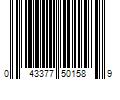 Barcode Image for UPC code 043377501589