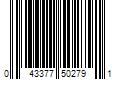 Barcode Image for UPC code 043377502791