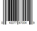 Barcode Image for UPC code 043377670049