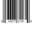 Barcode Image for UPC code 043377811619