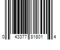 Barcode Image for UPC code 043377818014