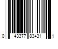 Barcode Image for UPC code 043377834311